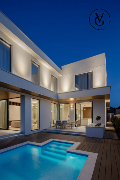 Vila cu 5 camere si piscina incalzita in Pipera 