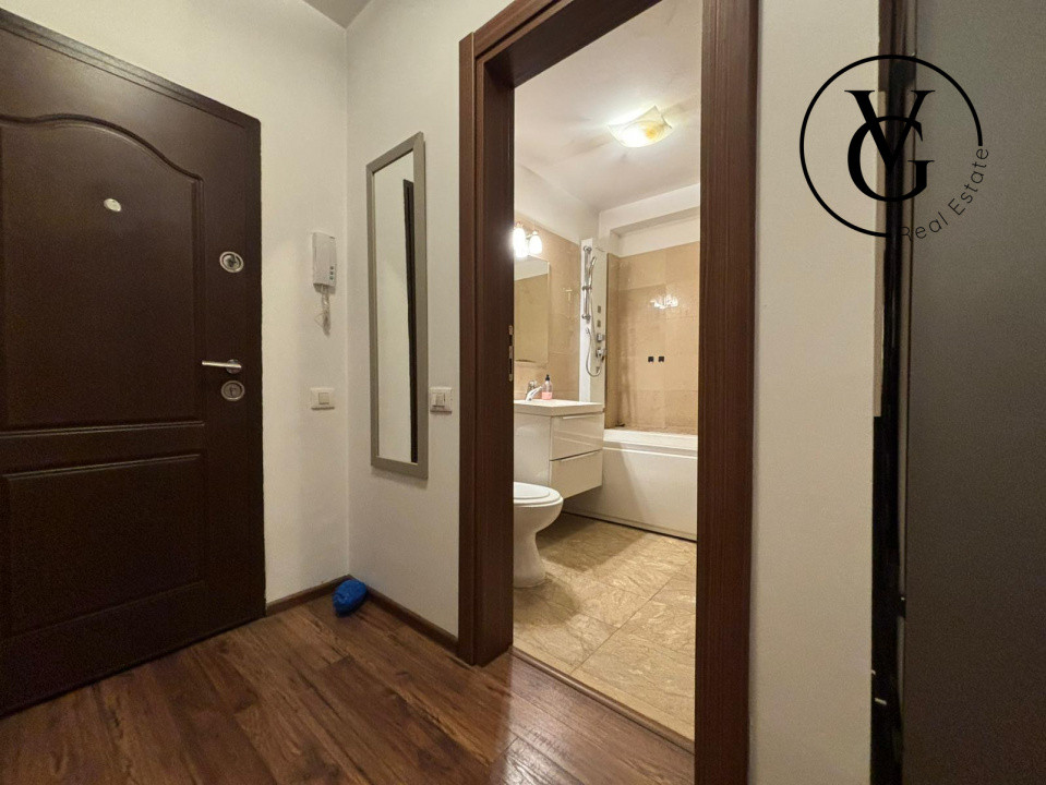 Studio in bloc nou in zona Barbu Vacarescu- 82 000 EURO 