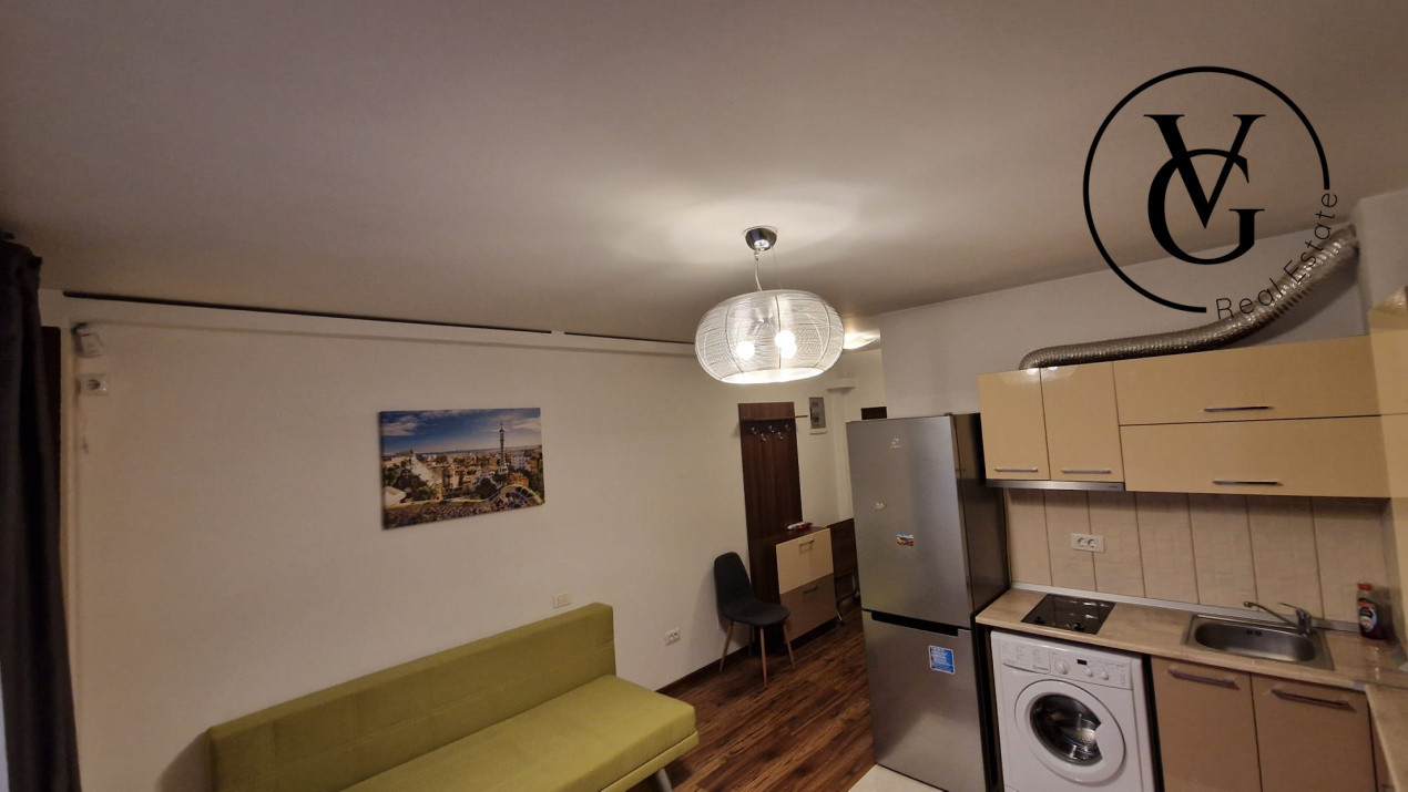 Studio in bloc nou in zona Barbu Vacarescu- 82 000 EURO 