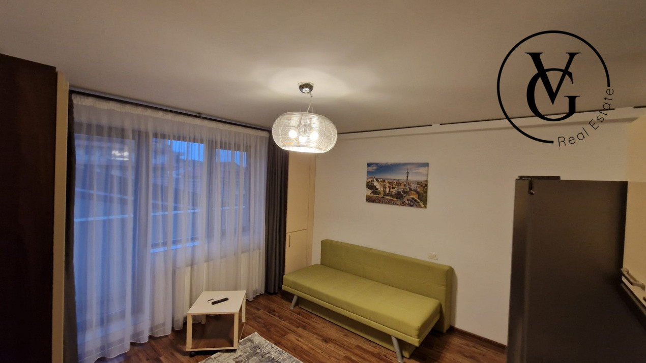 Studio in bloc nou in zona Barbu Vacarescu- 82 000 EURO 