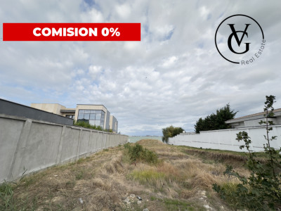 Teren construcții frontal  la lac -1784 mp -Ovidiu 