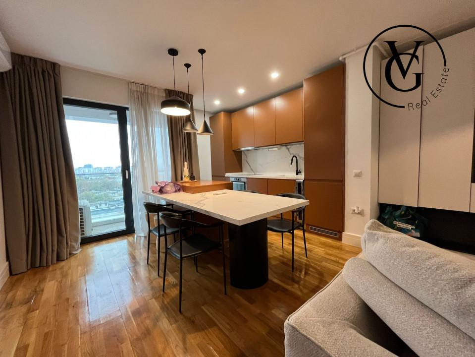 2 camere | Barbu Vacarescu | Loc de parcare subteran