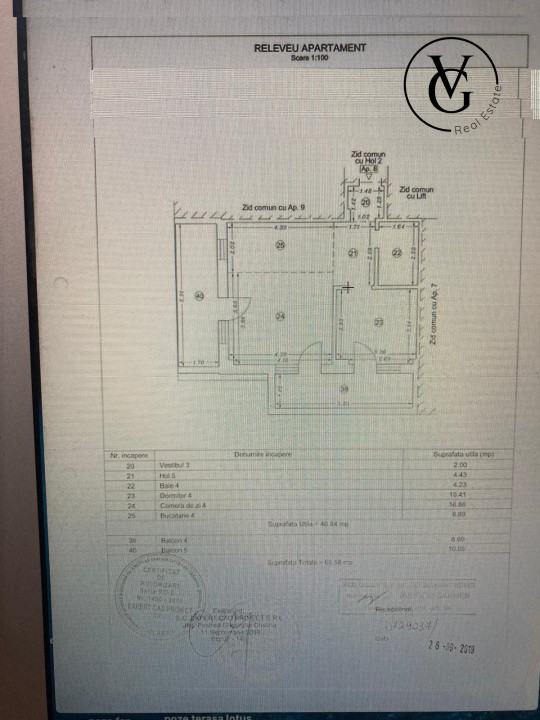 Apartament 2 camere Mega Image Hanul cu Peste