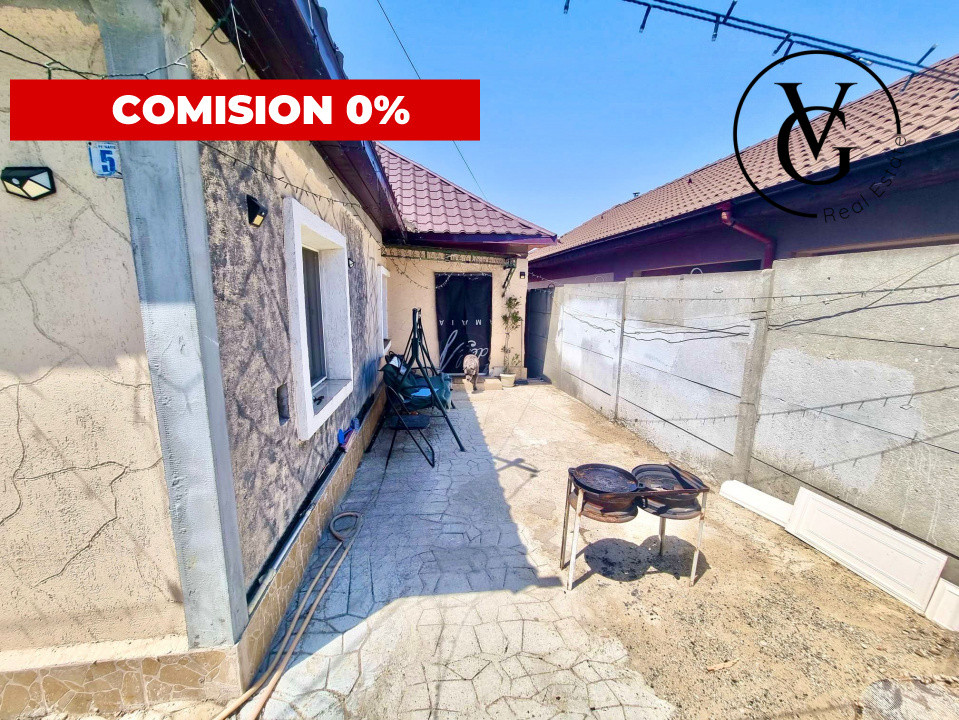 Casa la sol, 4 camere - 248 mp teren -  Ovidiu