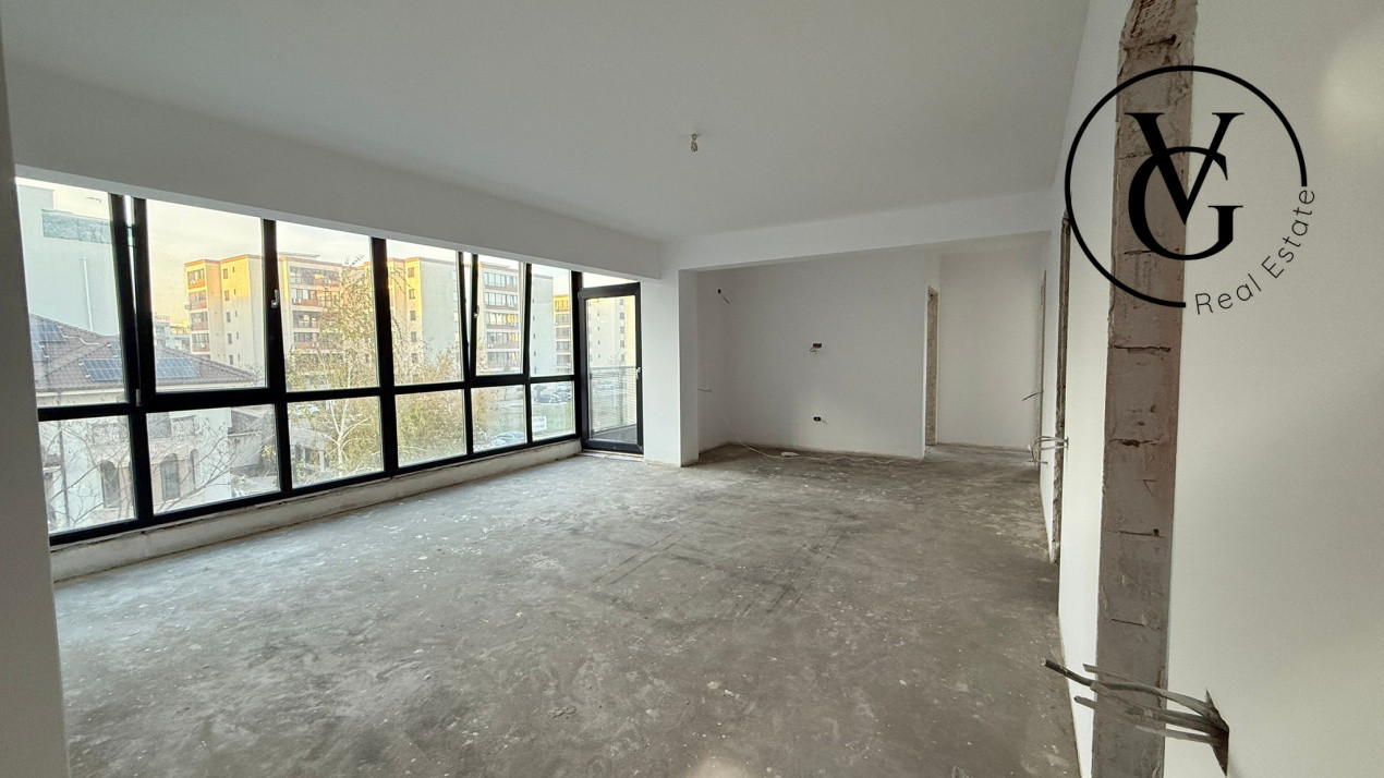 Apartament spatios 3 camere - Tomis Plus - incalzire in pardoseala