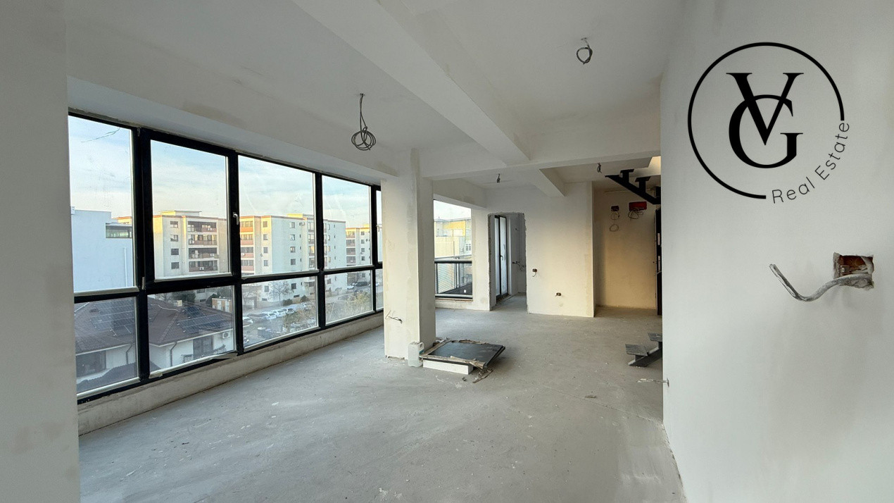 Apartament 4 camere | tip penthouse - Tomis Plus - incalzire in pardoseala