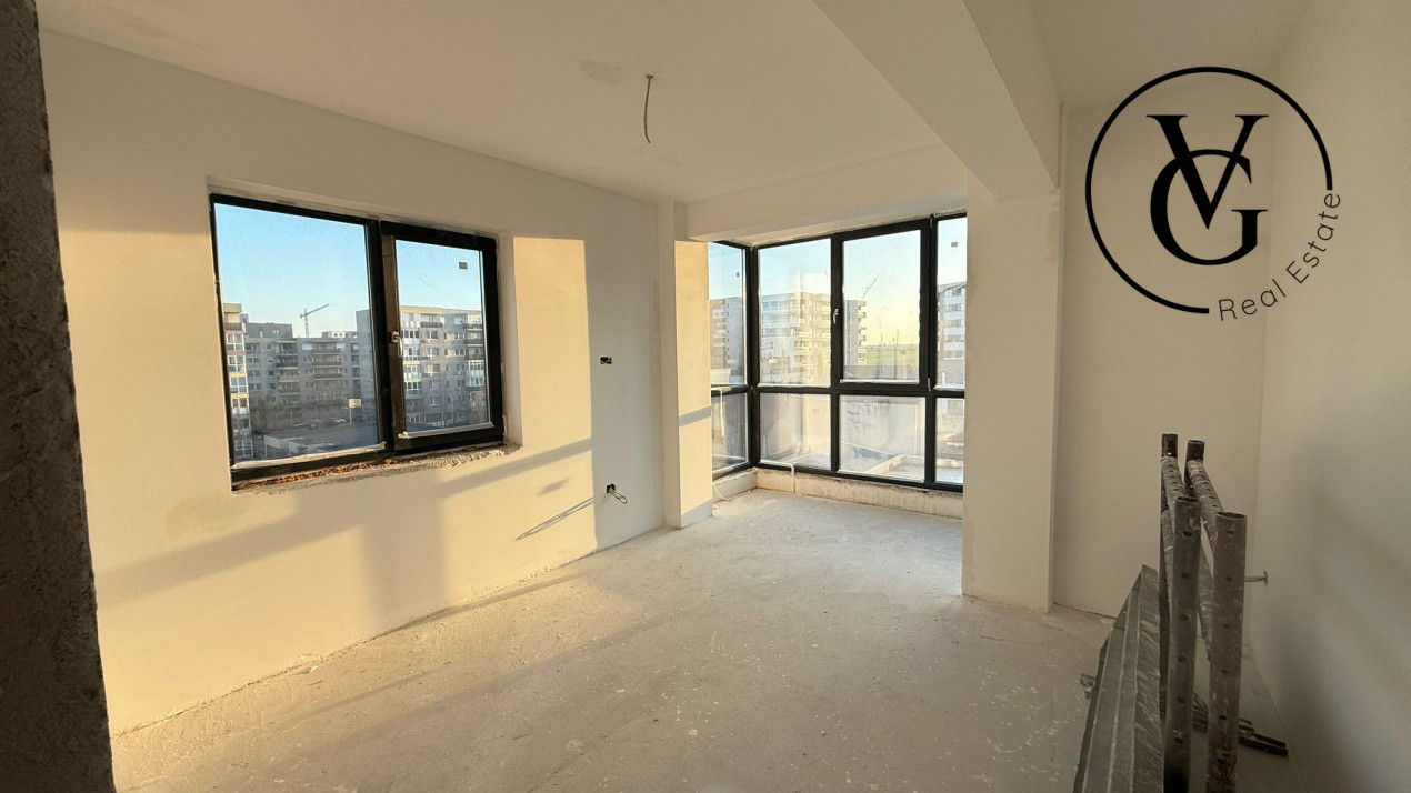 Apartament 4 camere | tip penthouse - Tomis Plus - incalzire in pardoseala