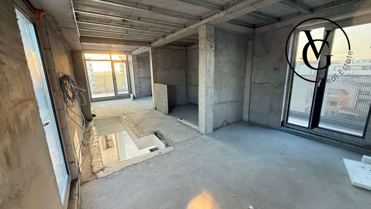 Apartament 4 camere | tip penthouse - Tomis Plus - incalzire in pardoseala