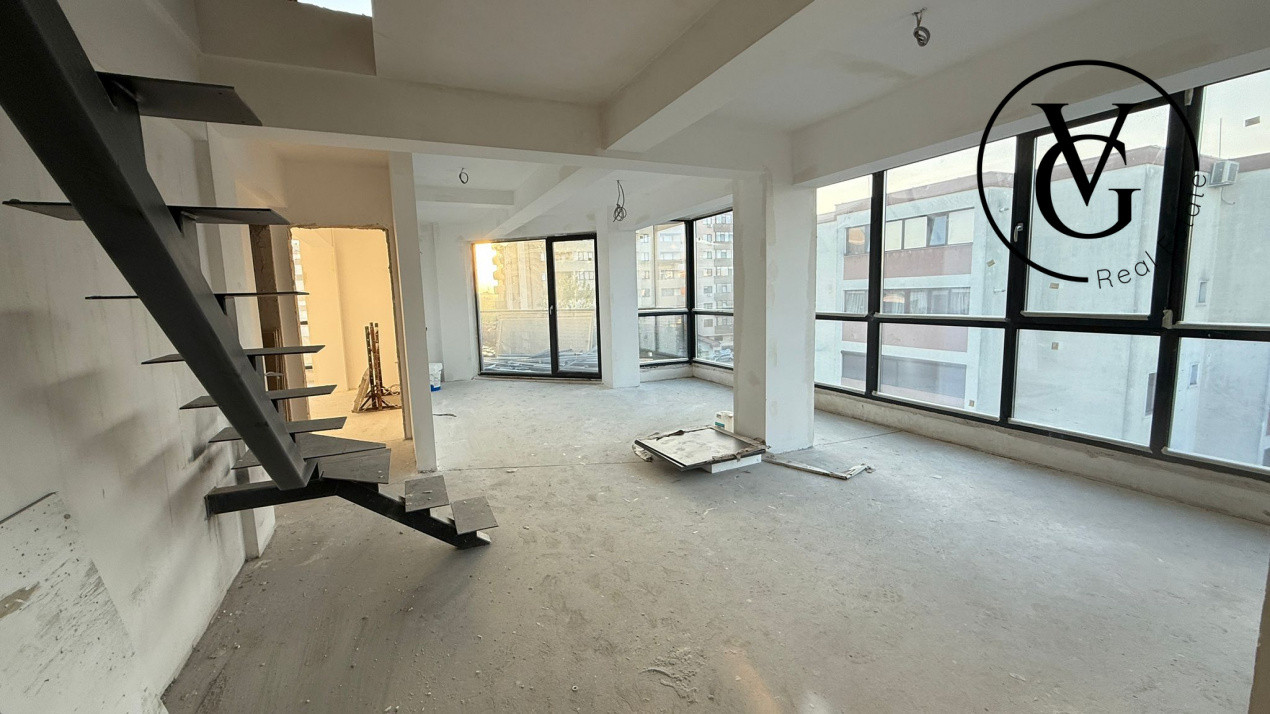 Apartament 4 camere | tip penthouse - Tomis Plus - incalzire in pardoseala