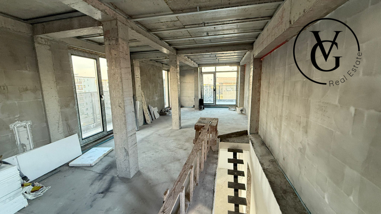 Apartament 4 camere | tip penthouse - Tomis Plus - incalzire in pardoseala
