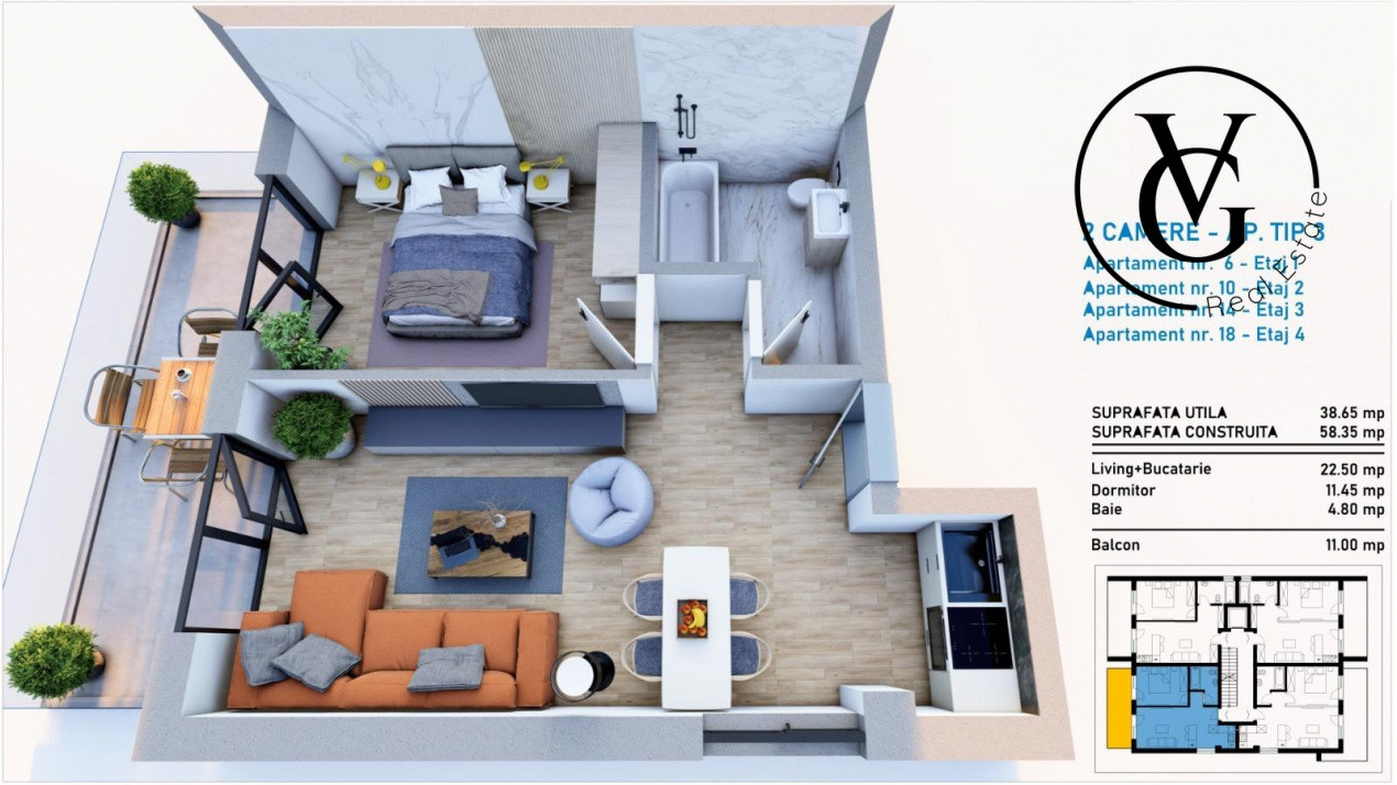 Apartamente Mamaia Sat/Lidl cu rate la dezvoltator  2 ani