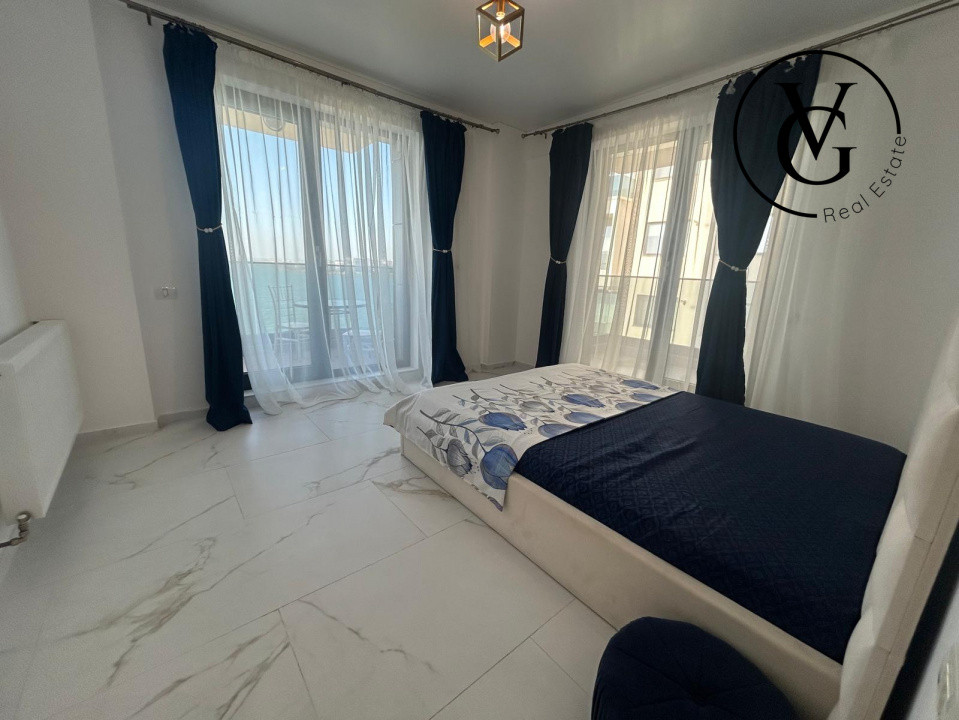 Apartament 2 camere Mamaia Nord vedere panoramica lac