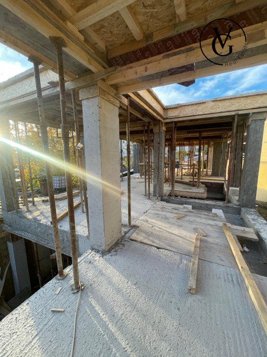 Vila YIN P+2: 251 mp construiți și curte, zona centrală a Constanței