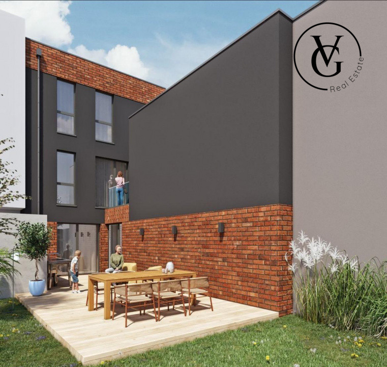 Vila YIN P+2: 251 mp construiți și curte, zona centrală a Constanței