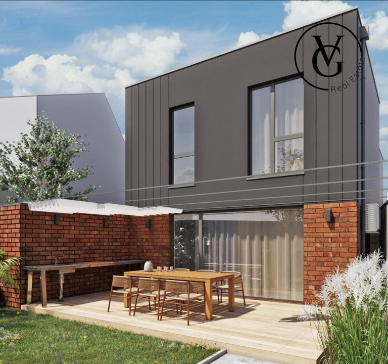 Vila YANG P+1: 189 mp construiți, curte, zona centrală a Constanței