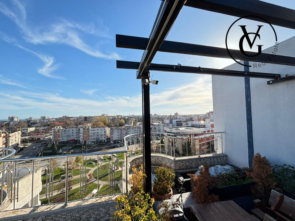 Penthouse, terasa, 3 camere - termen lung- Navodari