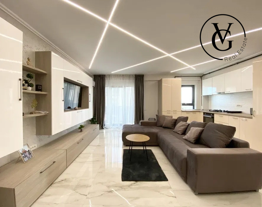 Apartament 2 camere Mamaia Sat cu piscina si vedere lac