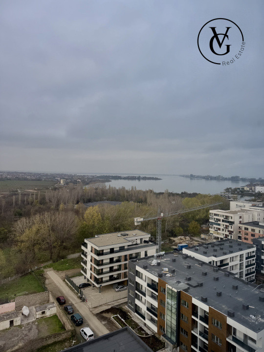 Apartament 2 camere decomandat  - finisat  -Tomis Tower-vedere la lac 