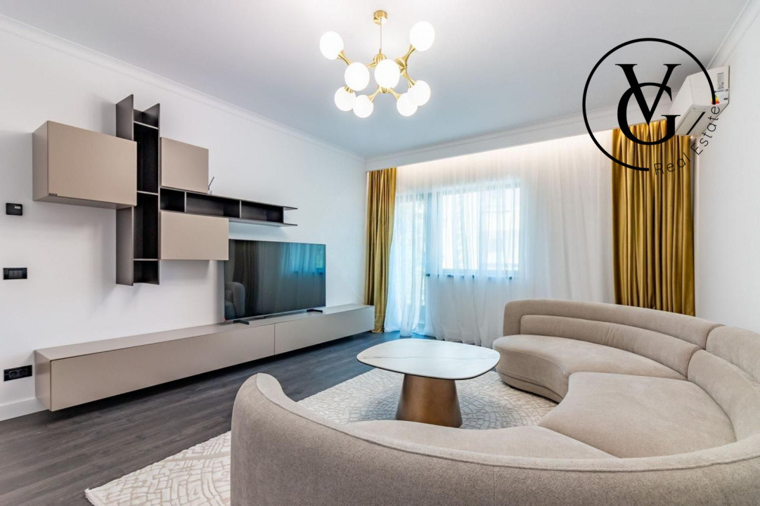 Apartment 3 camere Primaverii - finisaje premium si vedere la parc 