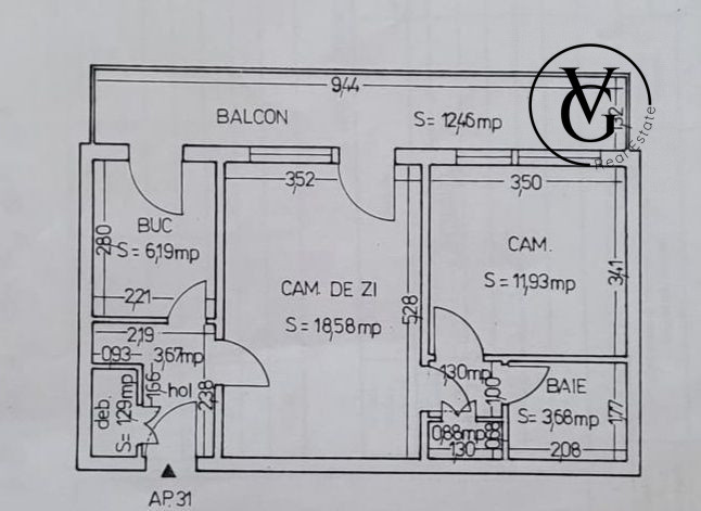 Apartament 2 camere | Central | Vedere Panoramica