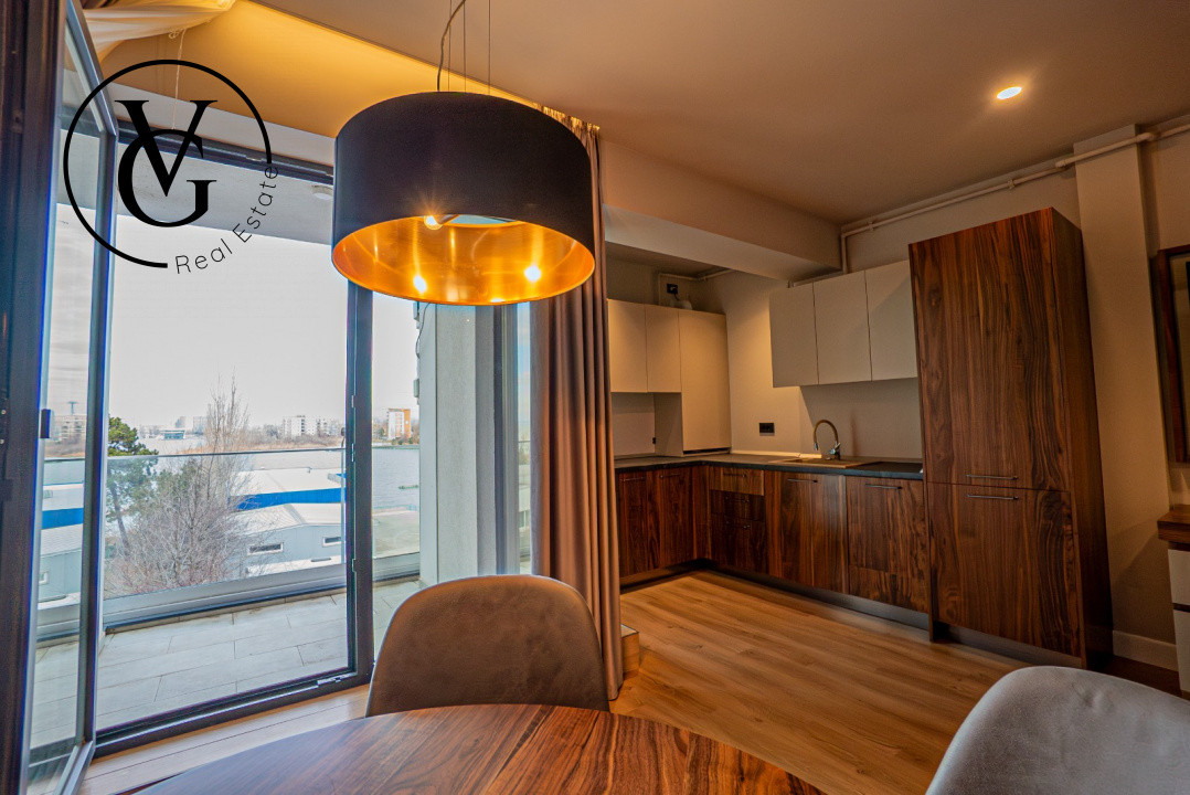  Apartament lux - 2 camere - parcare - Aviatorii Residence vedere la lac 