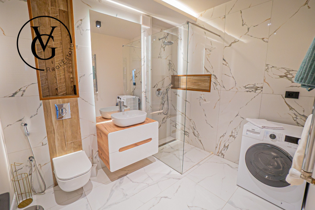  Apartament lux - 2 camere - parcare - Aviatorii Residence vedere la lac 