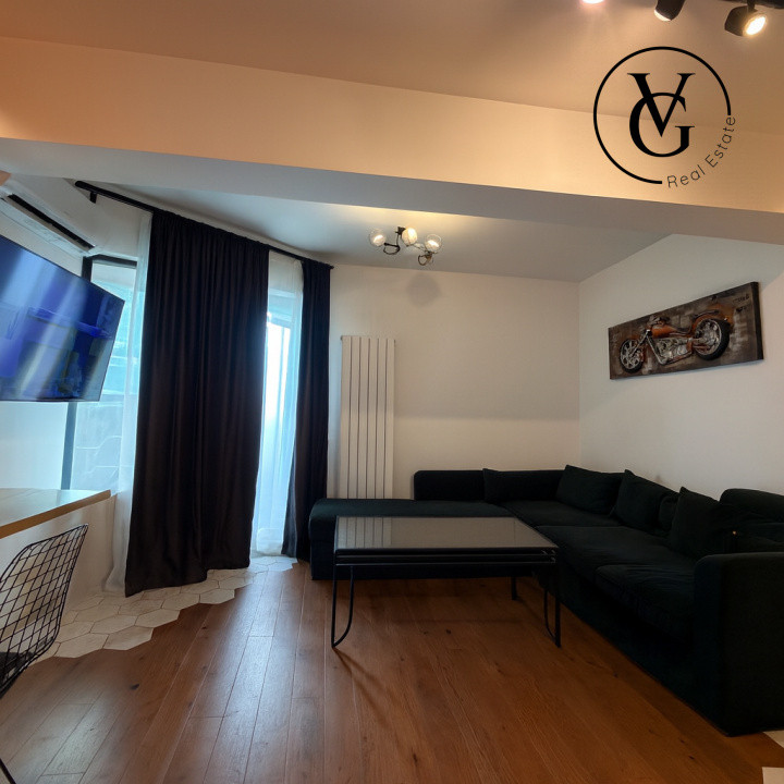 Apartament modern 2 camere-garaj-terasa 73 mp vedere la lac 