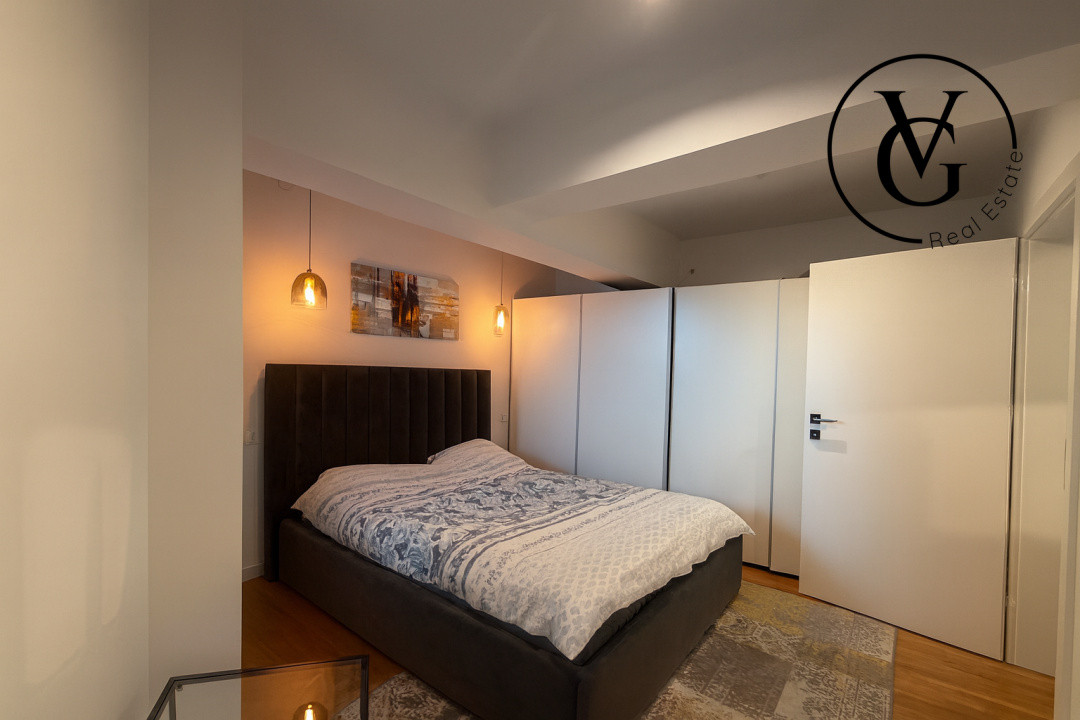 Apartament modern 2 camere-garaj-terasa 73 mp vedere la lac 