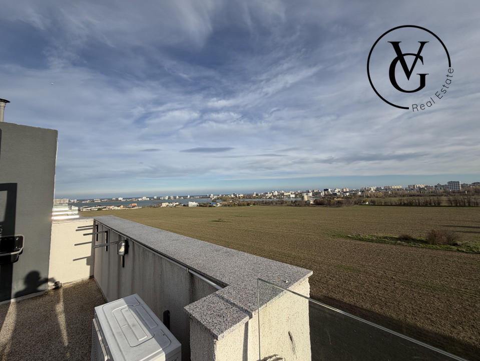 Apartament modern 2 camere-garaj-terasa 73 mp vedere la lac 