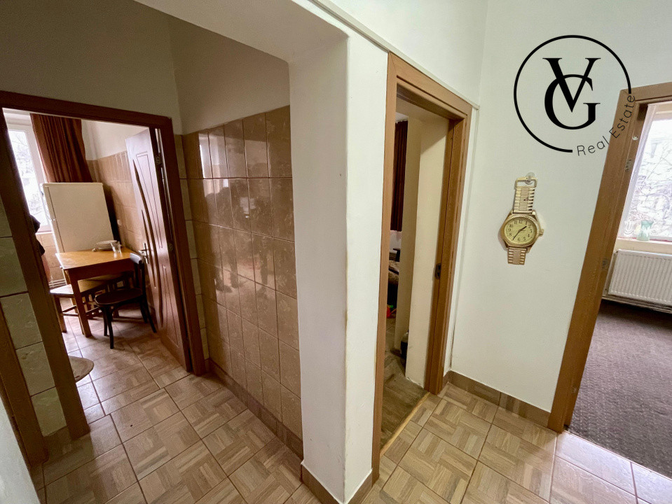 Apartament 2 camere + centrala si boxa la subsol - Central Constanta