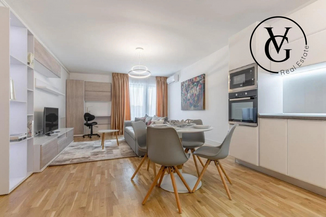 Apartament 2 camere Barbu Vacarescu | 102 The Address