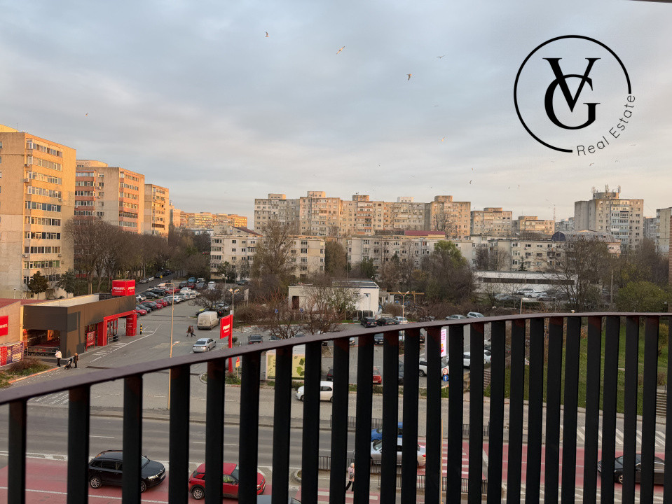 Apartament 2 camere  finisat Tomis Tower | balcon 14 mp