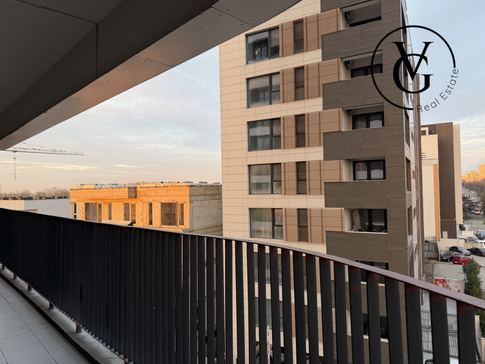 Apartament 2 camere  finisat Tomis Tower | balcon 14 mp