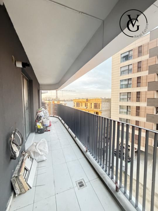 Apartament 2 camere  finisat Tomis Tower | balcon 14 mp