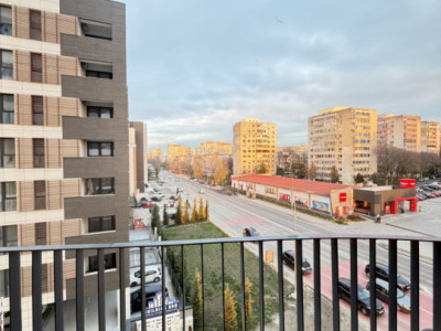 Apartament 2 camere  finisat Tomis Tower | balcon 14 mp