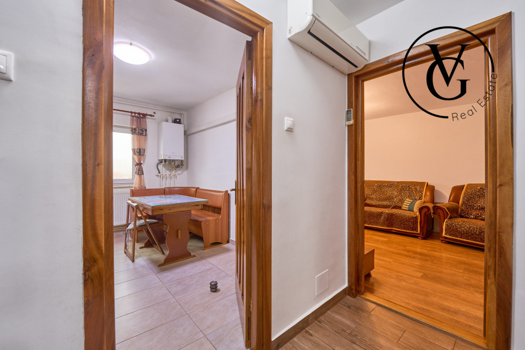 Apartament decomandat | 3 camere | zona Gara | luminos E-V