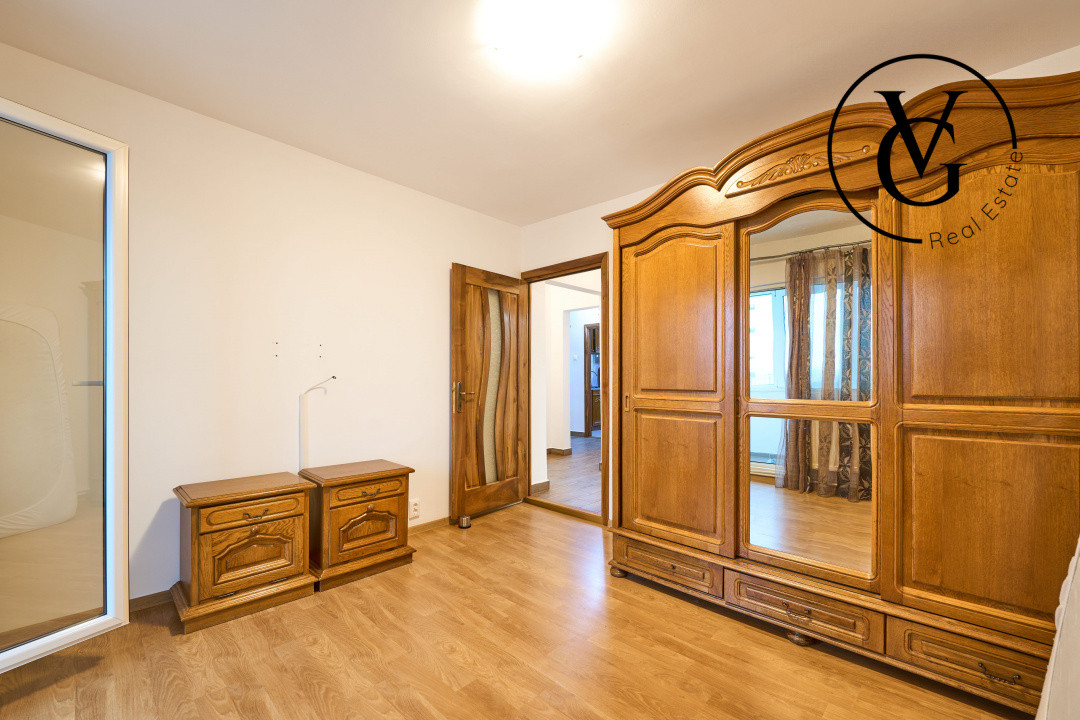 Apartament decomandat | 3 camere | zona Gara | luminos E-V