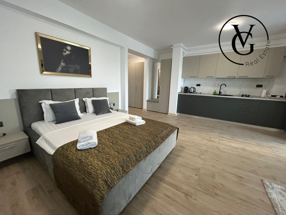 Garsoniera Alezzi Infinity cu vedere la mare