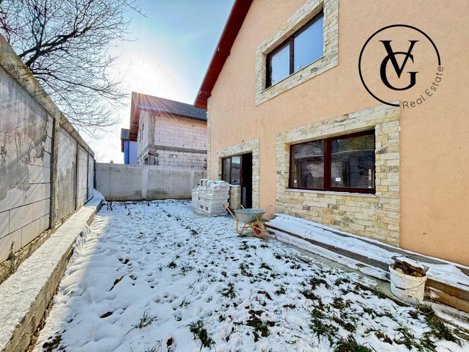 Vila individuala P+1 | 4 camere, 300 mp teren | Lumina