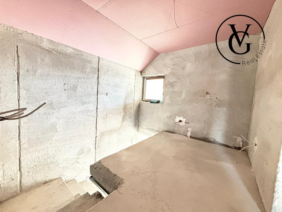 Vila individuala P+1 | 4 camere, 300mp teren | Lumina