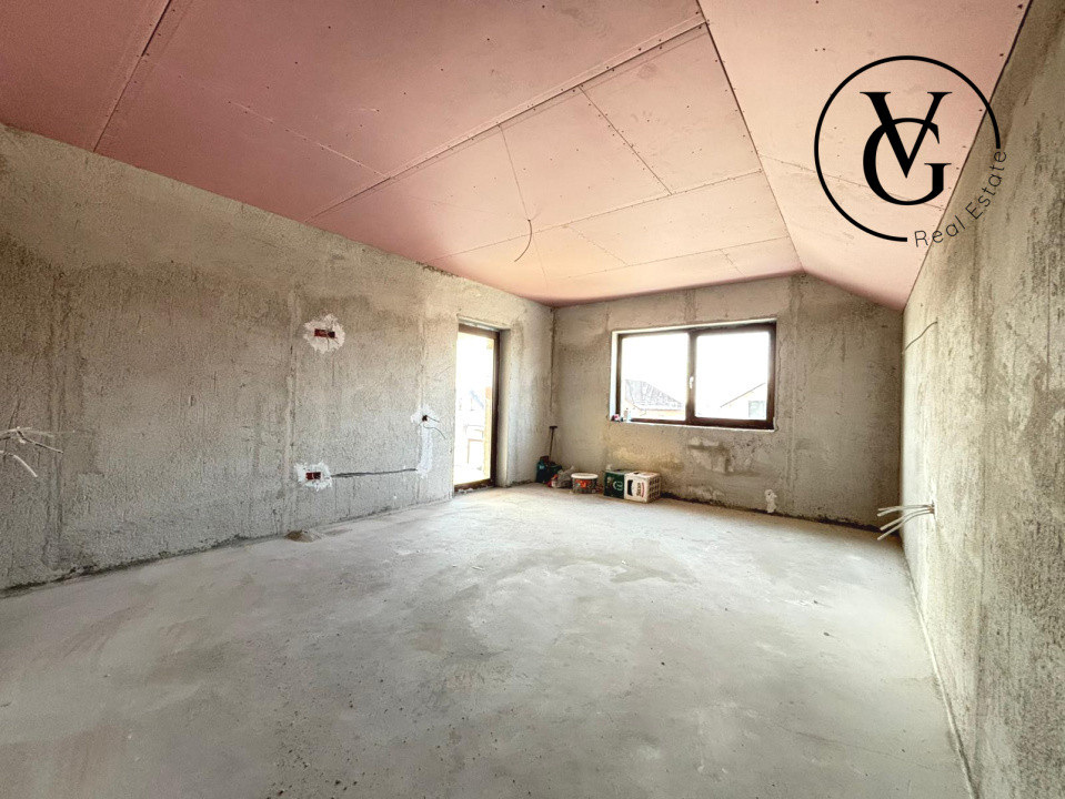 Vila individuala P+1 | 4 camere, 300mp teren | Lumina