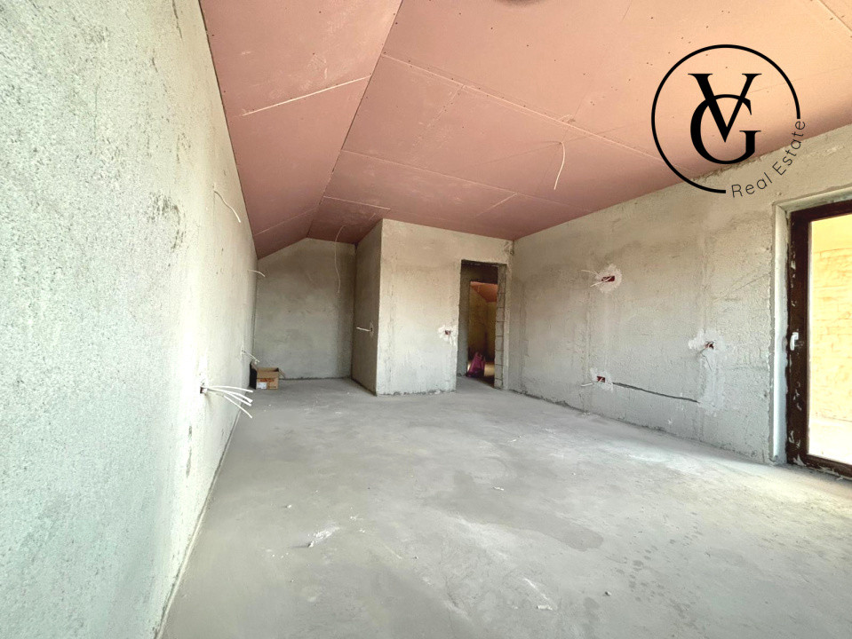 Vila individuala P+1 | 4 camere, 300mp teren | Lumina