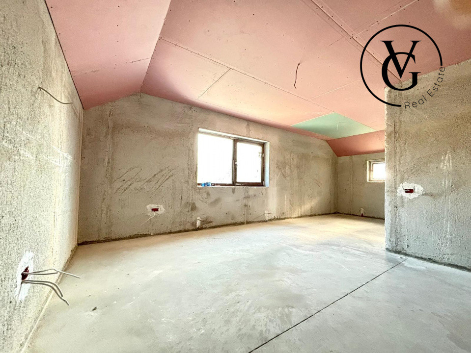 Vila individuala P+1 | 4 camere, 300 mp teren | Lumina