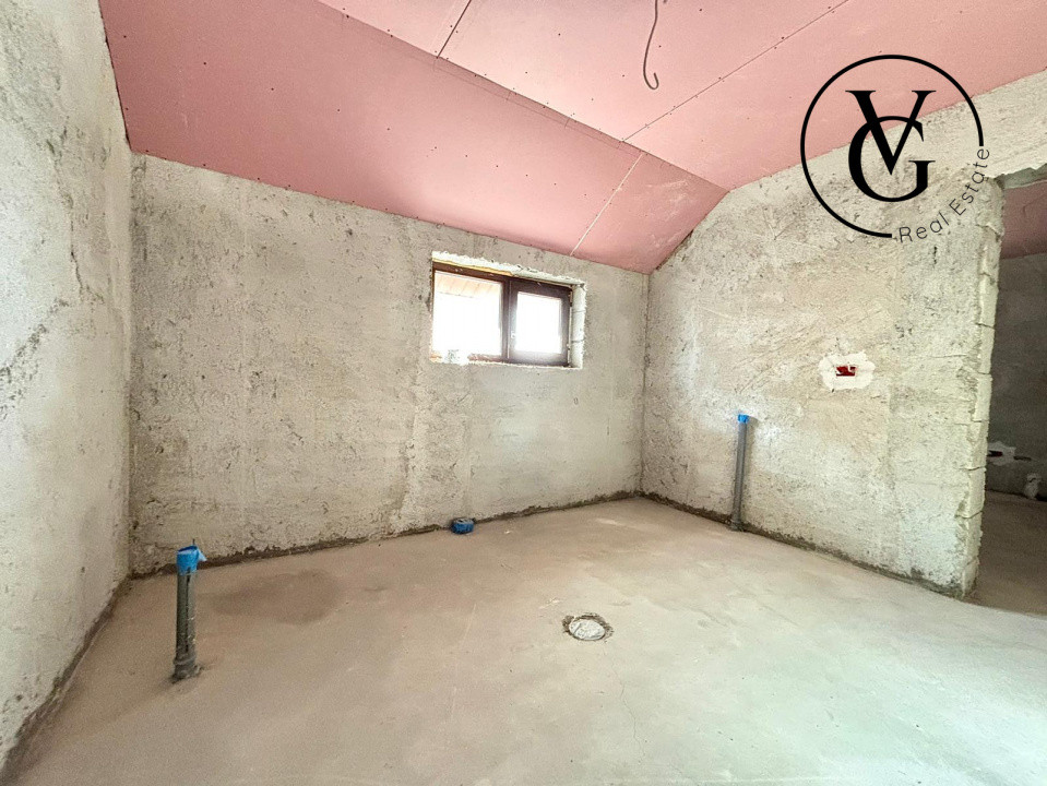 Vila individuala P+1 | 4 camere, 300 mp teren | Lumina