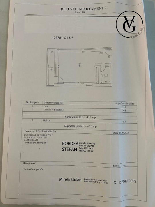 Studio elegant cu parcare Hanul Cu Peste