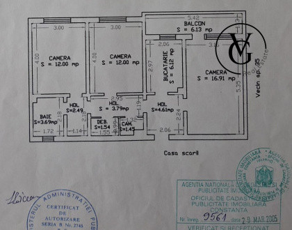 Apartament 3 camere | Zona Gara | Decomandat