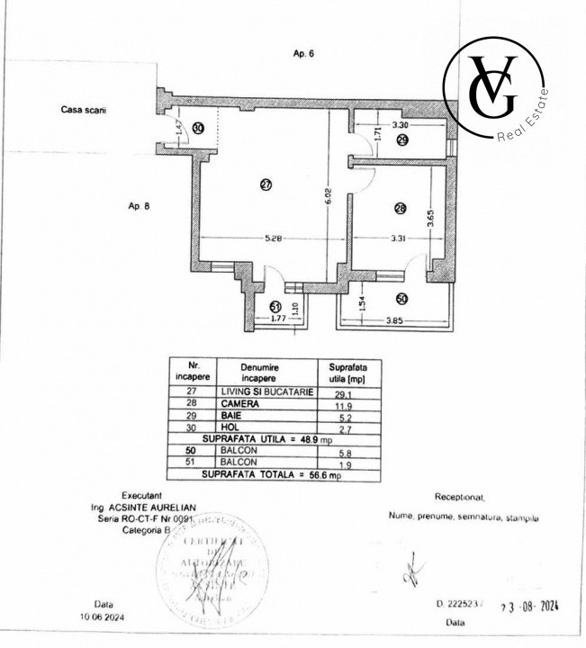 Apartament 2 camere Complex rezidential South Side