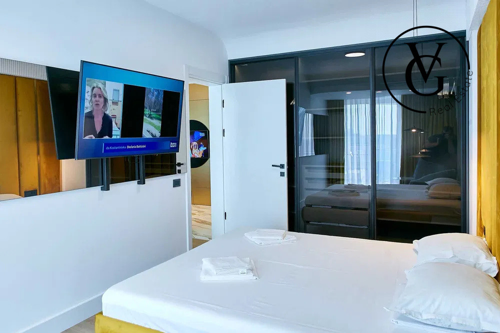 Apartament 2 camere Alezzi Infinity vedere panoramica mare si parcare