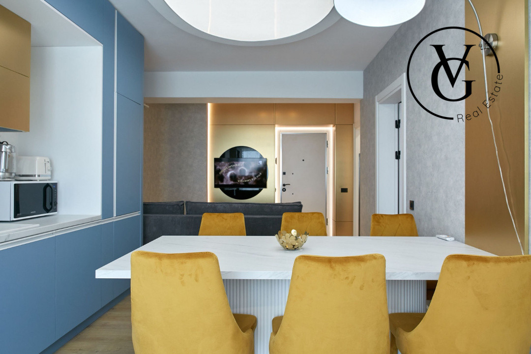 Apartament 2 camere Alezzi Infinity vedere panoramica mare si parcare