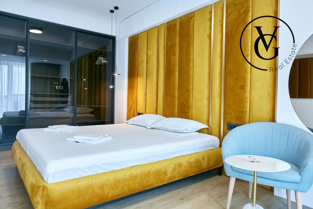 Apartament 2 camere Alezzi Infinity vedere panoramica mare si parcare